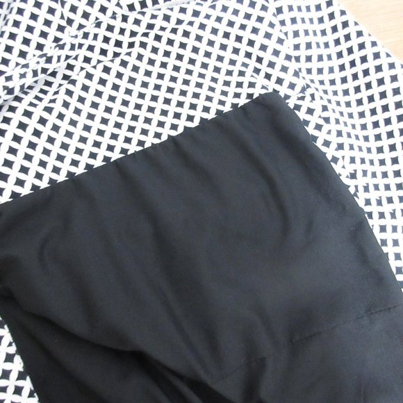 Cato One Button Blazer Plus 22W Black White Diamond Print Lined Pockets Career - Picture 5 of 9